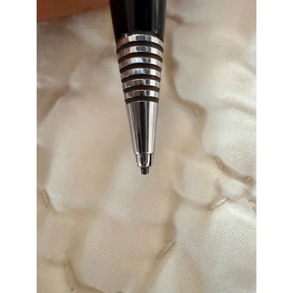 Vintage Parker 51 Mechanical Pencil Black and Lustraloy‎ Steel Cap Arrow Clip